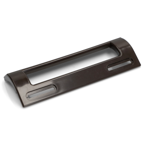 Maniglia frigo ricambio universale frigorifero marrone interasse fori da 105 a 160 mm - immagine 3