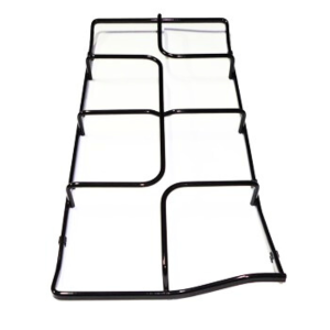 Griglia sinistra piano cottura Rex Electrolux Zoppas 45.7 x 22 cm. Codice Ricambio 3546164041 - immagine 1