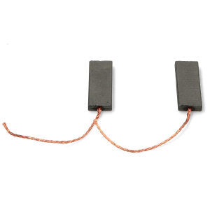 Coppia carboncini spazzole per motori elettrici 5x13,5x40 mm ricambio universale - immagine 3