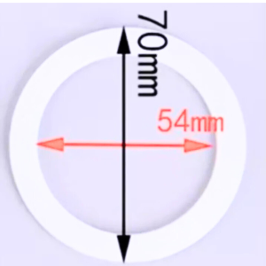 Guarnizione sottocoppa in silicone per macchina da caffè LELIT Ø 70 mm ricambio originale MC047SIL - immagine 2