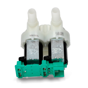 Elettrovalvola lavatrice Bosch Siemens 2 vie 180° codice ricambio 00615922 00428210 - immagine 3