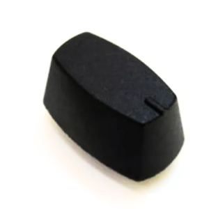 Manopola nera opaca cucina piano cottura Ariston Hotpoint Indesit ricambio originale C00119224 - immagine 1
