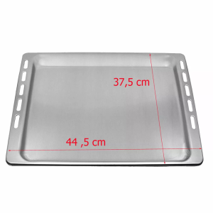 Teglia Leccarda in Alluminio Forno Whirlpool Ignis Ikea Baukecht 445x375 mm codice ricambio 481241838127 C00344533 - immagine 5