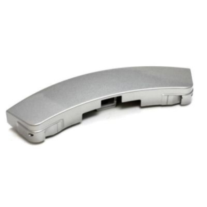 Samsung Maniglia porta oblò lavatrice colore Silver argento Codice Ricambio DC64-00561F - immagine 4