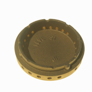 Ilve spartifiamma in ottone Ø 55 mm. piano cottura cucina a gas ricambio originale - immagine 1