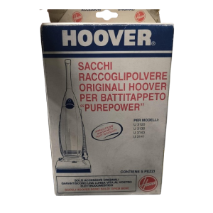 5 Sacchetti per aspirapolvere Hoover originale 09163569 - immagine 1