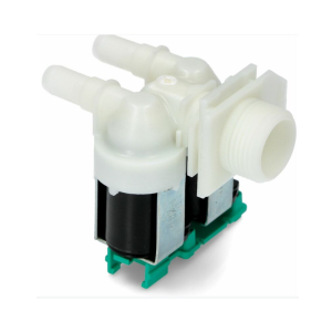 Elettrovalvola lavatrice Bosch Siemens 2 vie 180° codice ricambio 00615922 00428210 - immagine 1