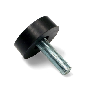 Kit 4 Piedino lavatrice diametro 10 x 1,25 mb altezza 45 mm. universale - immagine 2