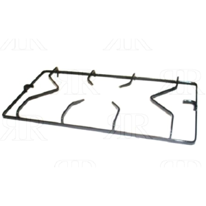 Griglia cucina a gas Ariston Indesit 2 fuochi smaltata nera 48,5 X 25,5 cm - immagine 2