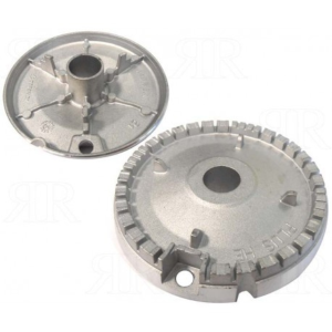 Bruciatore cucina gas piano cottura Hotpoint Ariston Indesit fuoco grande codice ricambio C00299215 - immagine 1