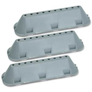 Kit 3 pezzi Pala trascinatore cestello lavatrice Hotpoint Ariston Indesit codice ricambio C00065463 - immagine 1