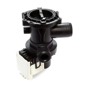 Pompa scarico con filtro per lavatrice Hotpoint Ariston Indesit Whirlpool codice ricambio C00855480