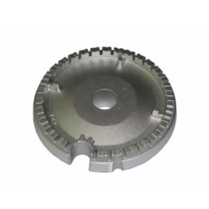 Piattello spartifiamma nero lucido rapido grande ø mm 94 cucina a gas Elba DeLonghi codice ricambio 216157080 - immagine 2