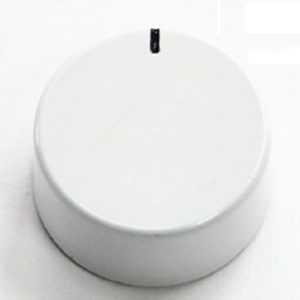 Manopola bianca cucina piano cottura Samet Smalvic Jollynox innesto 6mm - immagine 1