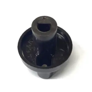 Manopola ricambio cucina Nardi gas foro 8 mm - diametro esterno 39 mm - colore marrone - immagine 2